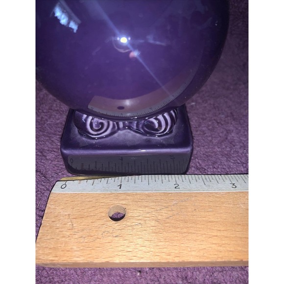 Retired Fiestaware Purple /Plum Bulb Candle Holder Set of 2 Homer Laughlin - Picture 9 of 9